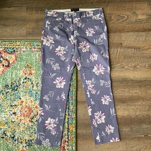 Banana Republic Factory | printed Sloan pant sz 6